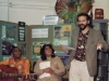 Performing with Parminder Chadha and John Agard